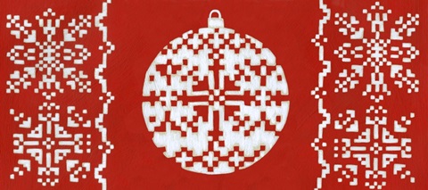 Fair Isle Snowflake Collection H