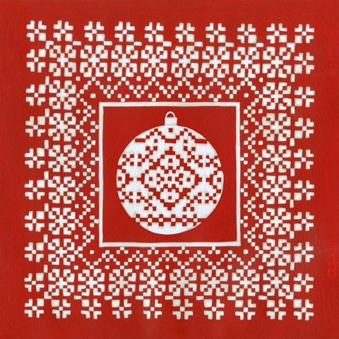 Fair Isle Snowflake Collection L