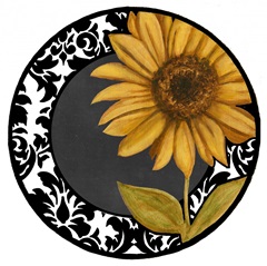 Ornate Sunflowers Collection E