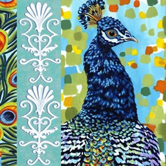 Plumed Peacock Collection G