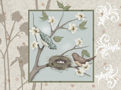 Birds and Wildflowers Collection A