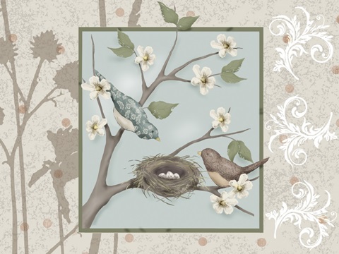 Birds and Wildflowers Collection A