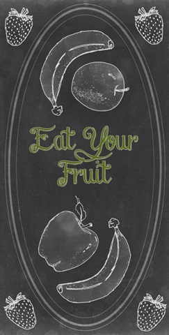 Blackboard Fruit Collection B