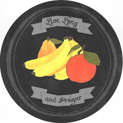 Blackboard Fruit Collection C