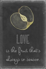 Blackboard Fruit Collection E