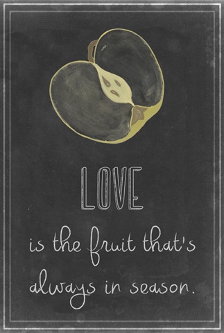 Blackboard Fruit Collection E