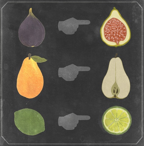 Blackboard Fruit Collection G