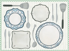 Graphic Tableware Collection A