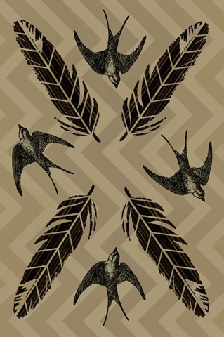 Hipster Feathers Collection E