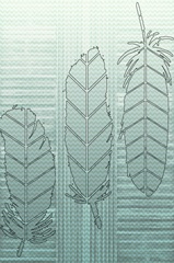 Hipster Feathers Collection F