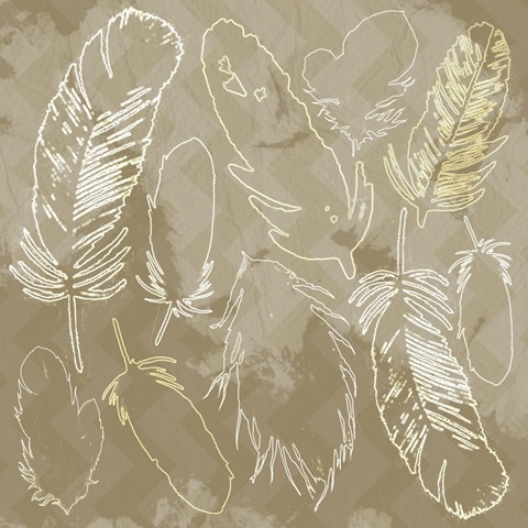 Hipster Feathers Collection G