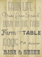 Farm To Table Collection F
