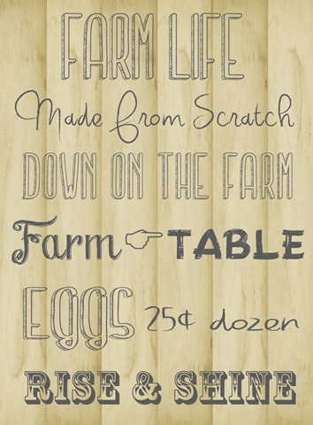 Farm To Table Collection F