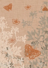 Flowers and Butterflies Collection E