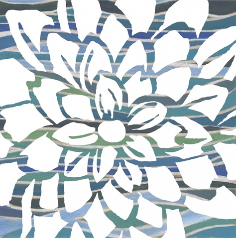 Striped Dahlias Collection G