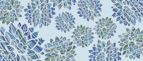 Striped Dahlias Collection H