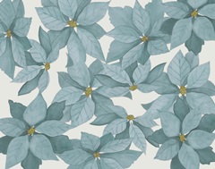 Christmas Poinsettias Collection A