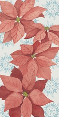 Christmas Poinsettias Collection B