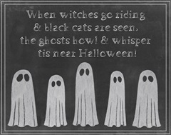 Spooky Chalkboard Collection A