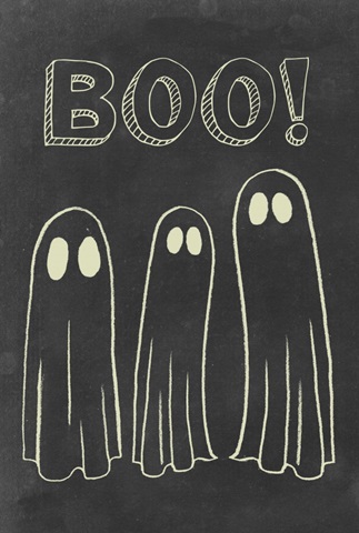Spooky Chalkboard Collection F