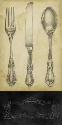 Tableware Sketches Collection B