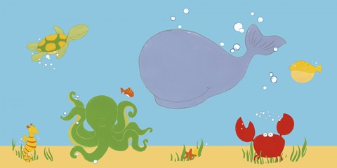 Under the Sea Creatures Collection C