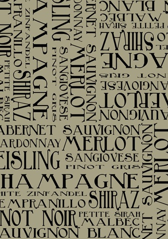 Wine Words Collection F