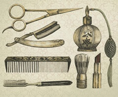 Antique Toilette Collection A