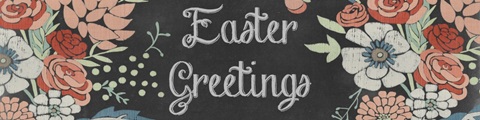 Chalkboard Easter Collection F