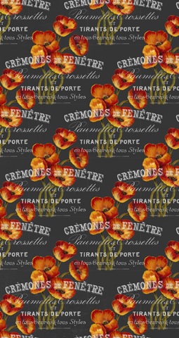 Chalkboard Paris Collection B