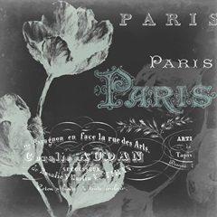 Chalkboard Paris Collection D