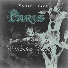 Chalkboard Paris Collection F