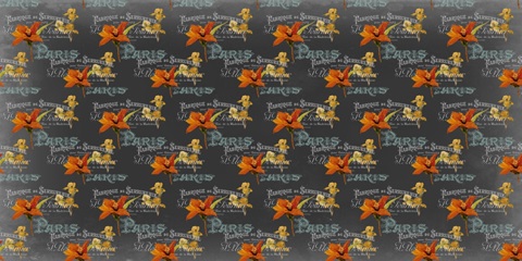 Chalkboard Paris Collection H