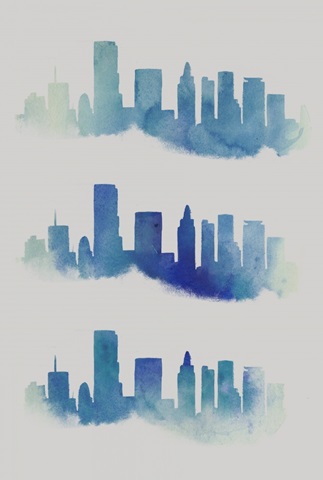 City Silhouettes Collection E