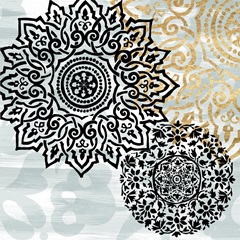 Floral Rosette Collection D