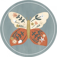 Folk Butterfly Collection E