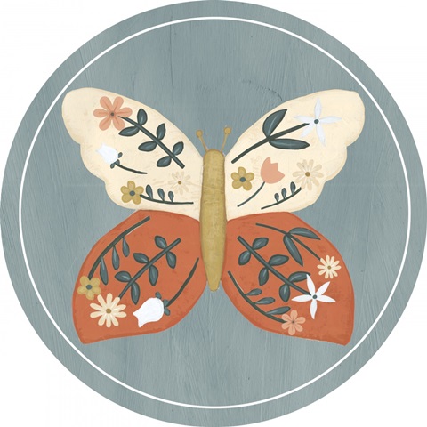 Folk Butterfly Collection E