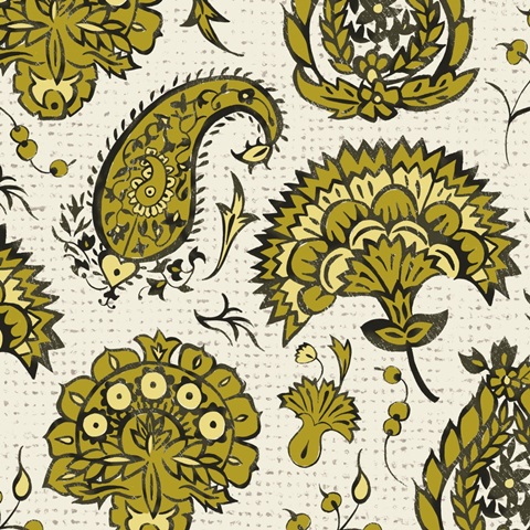 Block Print Tapestry Collection E