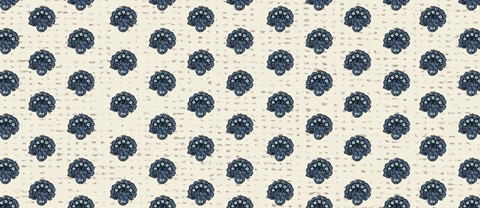 Block Print Tapestry Collection H