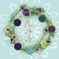 Peacock Christmas Collection A
