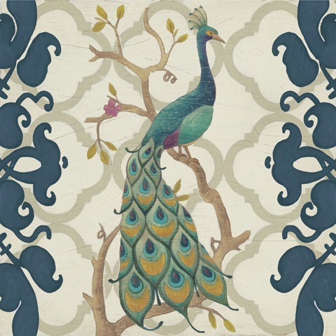 Peacock Fresco Collection A
