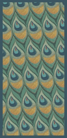 Peacock Fresco Collection B