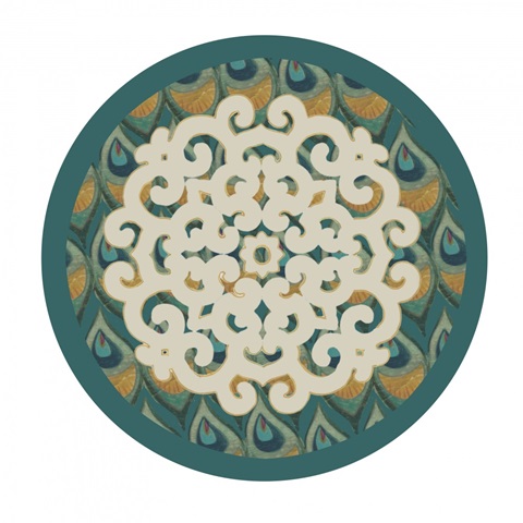 Peacock Fresco Collection E