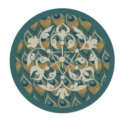 Peacock Fresco Collection G