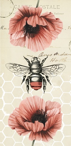 Poppies and Bees B