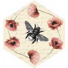 Poppies and Bees H