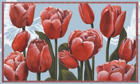 Ruby Tulips Collection A