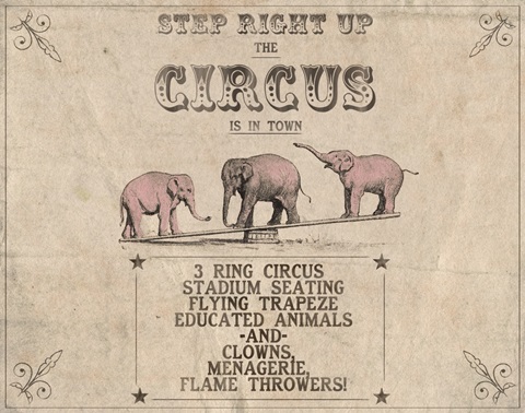 Vintage Circus Collection A