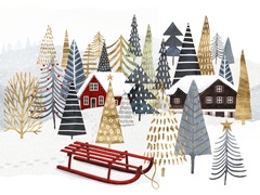 Christmas Chalet Collection A