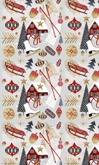 Christmas Chalet Collection E